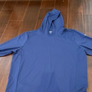 Holderness & Bourne Blue Hooded Sweatshirt